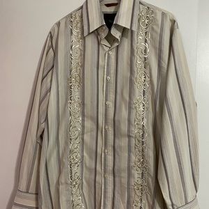 Roar dress shirt size large‎